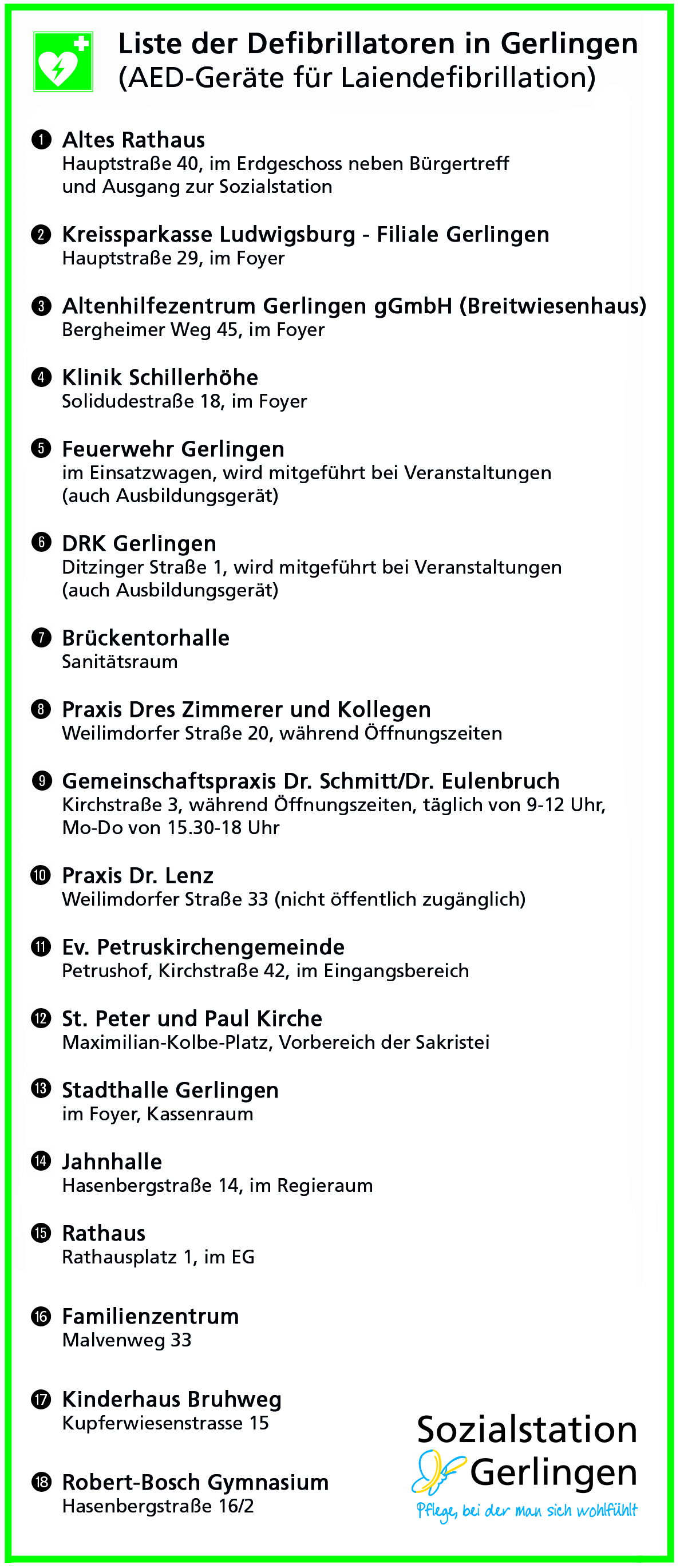 Defi Liste 2018